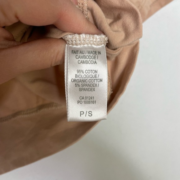 Twik Women's Tan Ballerina Wrap Top - Picture 7 of 7